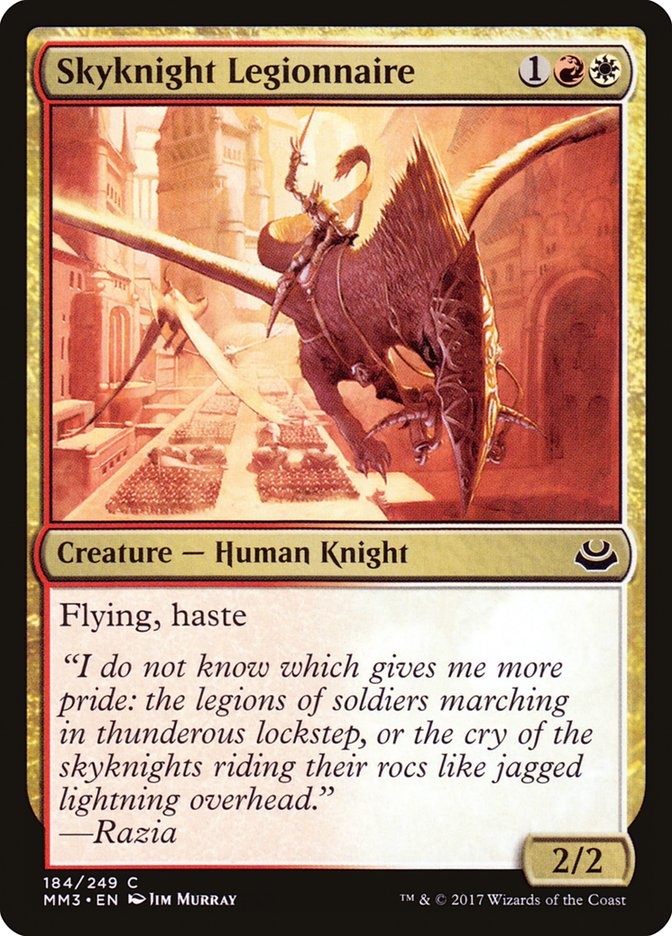 Skyknight Legionnaire [Modern Masters 2017] | Cracking-Singles