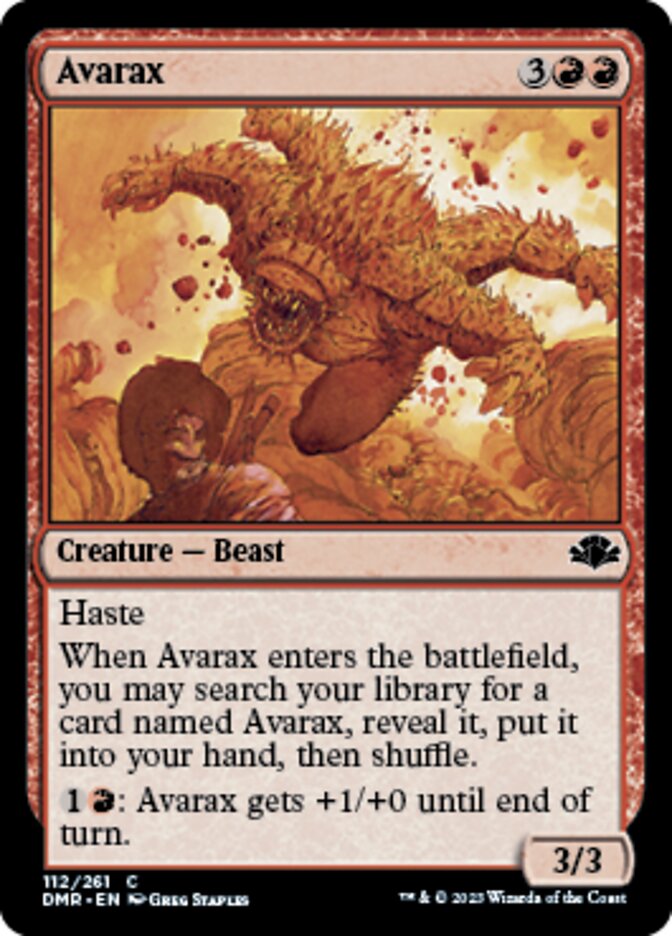 Avarax [Dominaria Remastered] | Cracking-Singles