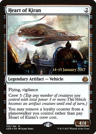 Heart of Kiran [Aether Revolt Prerelease Promos] | Cracking-Singles