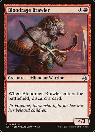 Bloodrage Brawler [Amonkhet] | Cracking-Singles