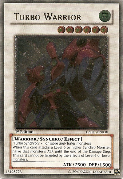 Turbo Warrior (UTR) [CSOC-EN038] Ultimate Rare | Cracking-Singles