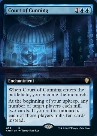 Court of Cunning (Extended Art) [Commander Legends] | Cracking-Singles