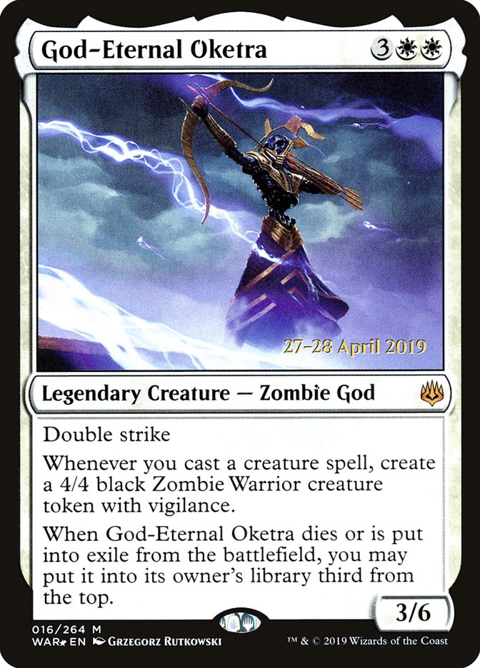 God-Eternal Oketra  [War of the Spark Prerelease Promos] | Cracking-Singles