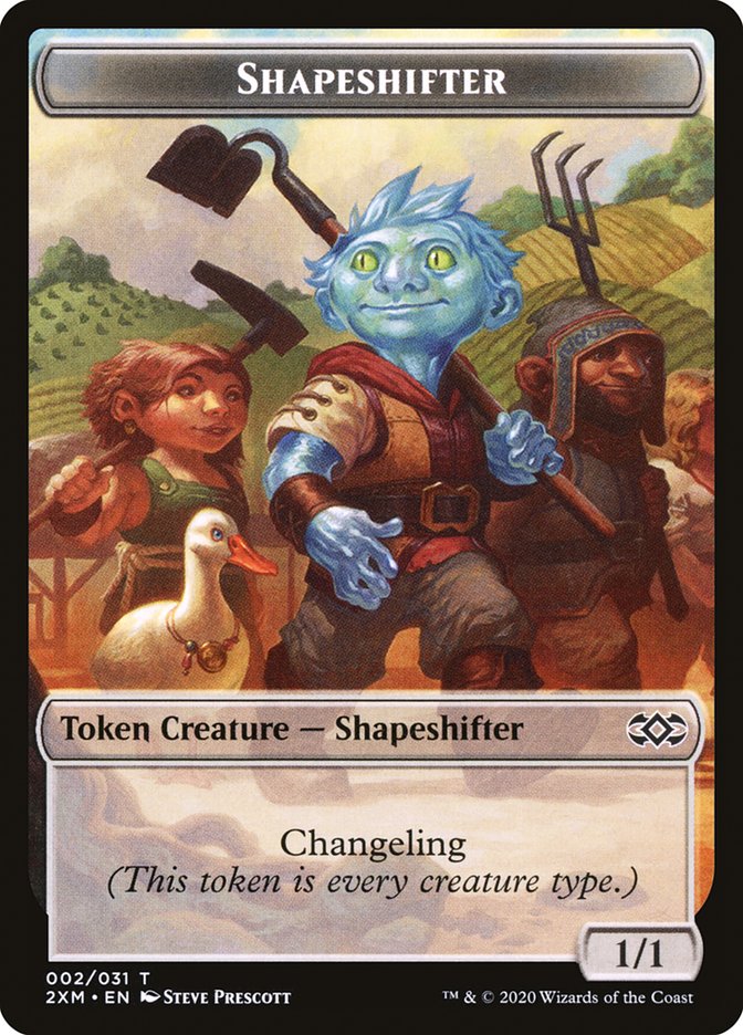 Shapeshifter Token [Double Masters] | Cracking-Singles