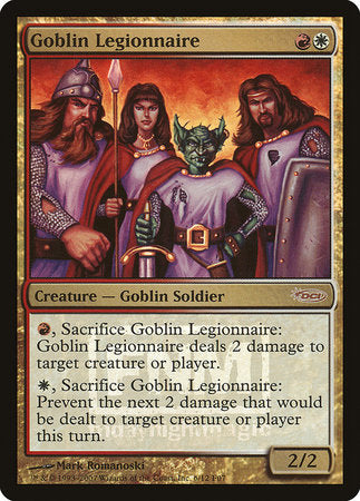 Goblin Legionnaire [Friday Night Magic 2007] | Cracking-Singles