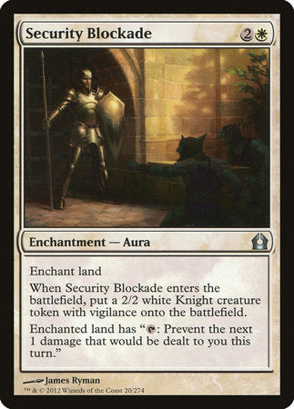 Security Blockade [Return to Ravnica] | Cracking-Singles