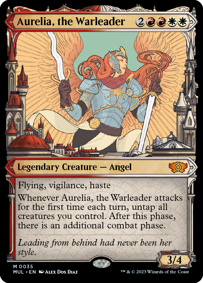 Aurelia, the Warleader [Multiverse Legends] | Cracking-Singles