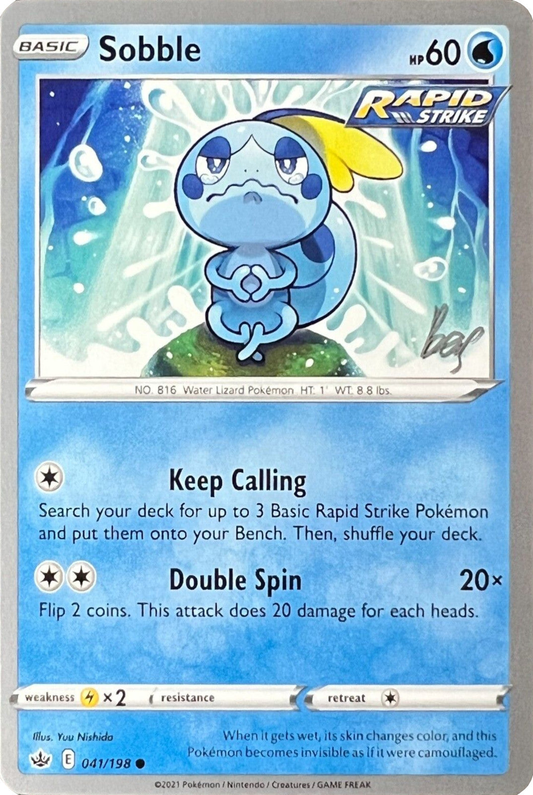 Sobble (041/198) (Cheryl Again - Sebastian Lashmet) [World Championships 2022] | Cracking-Singles