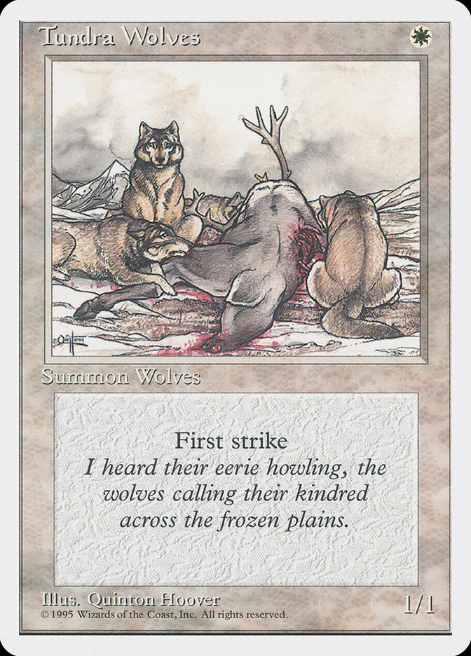 Tundra Wolves [Fourth Edition] | Cracking-Singles