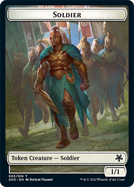 Soldier // Drake Double-Sided Token [Game Night: Free-for-All Tokens] | Cracking-Singles