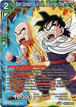 Son Gohan & Krillin, Buying Time (BT14-148) [Cross Spirits] | Cracking-Singles