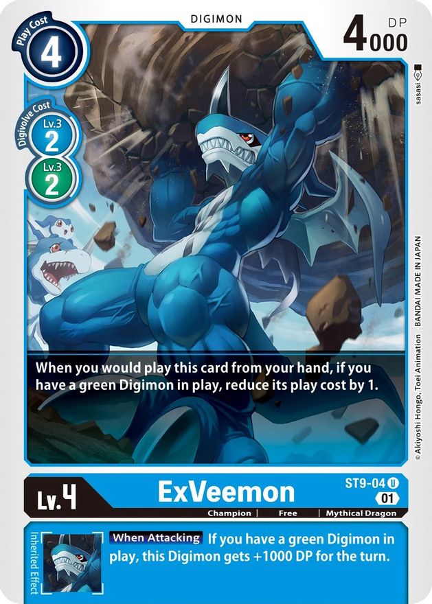 ExVeemon [ST9-04] [Starter Deck: Ultimate Ancient Dragon] | Cracking-Singles