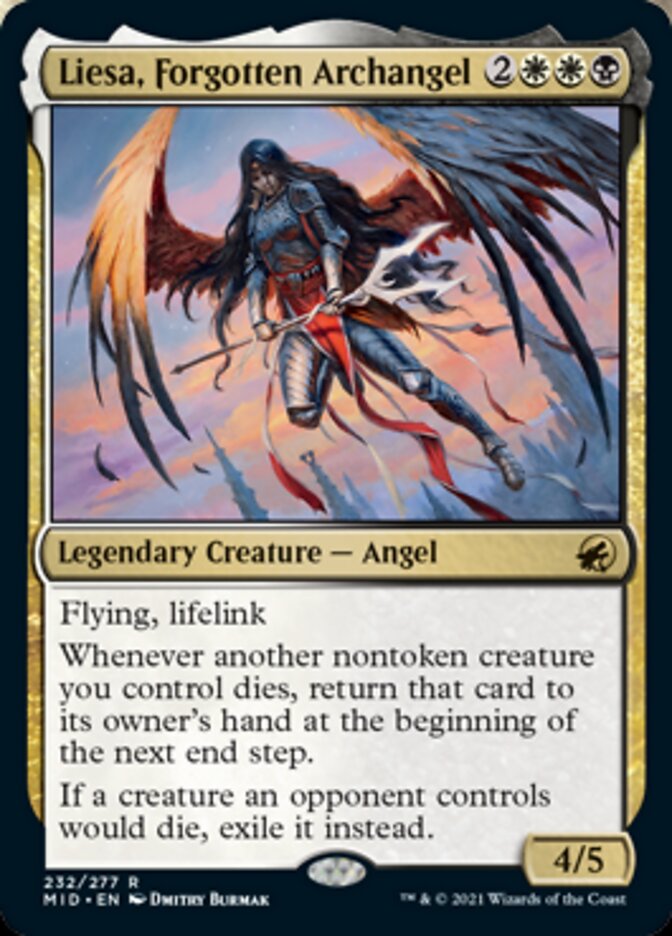 Liesa, Forgotten Archangel [Innistrad: Midnight Hunt] | Cracking-Singles