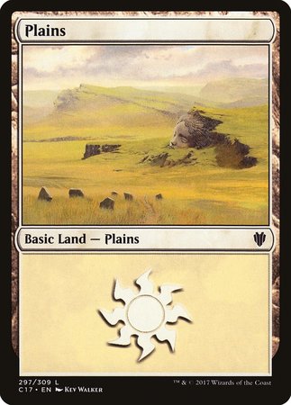 Plains (297) [Commander 2017] | Cracking-Singles