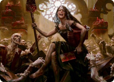 Gisa, Glorious Resurrector Art Card [Innistrad: Midnight Hunt Art Series] | Cracking-Singles