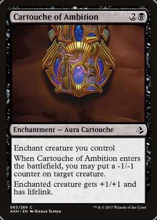 Cartouche of Ambition [Amonkhet] | Cracking-Singles