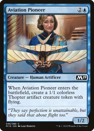 Aviation Pioneer [Core Set 2019] | Cracking-Singles