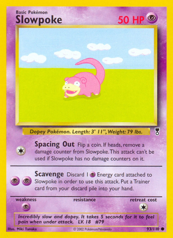 Slowpoke (93/110) [Legendary Collection] | Cracking-Singles