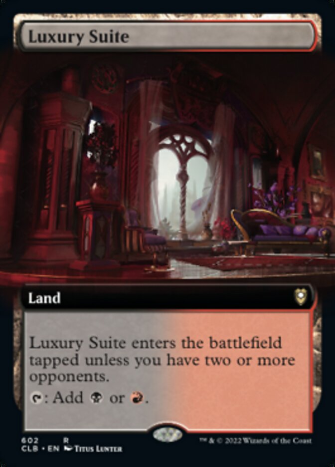 Luxury Suite (Extended Art) [Commander Legends: Battle for Baldur's Gate] | Cracking-Singles