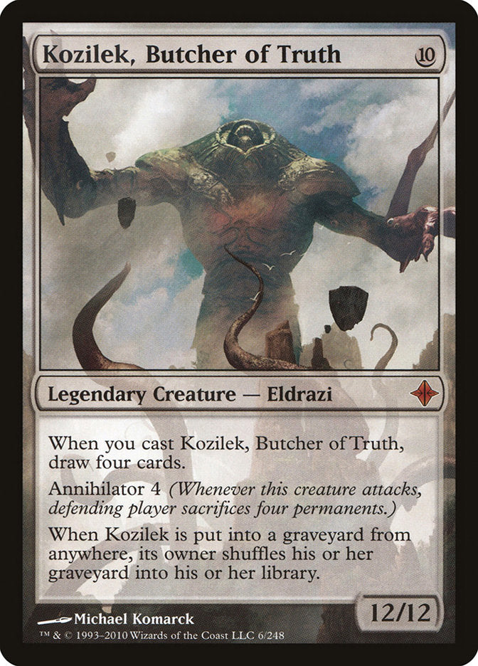 Kozilek, Butcher of Truth [Rise of the Eldrazi] | Cracking-Singles