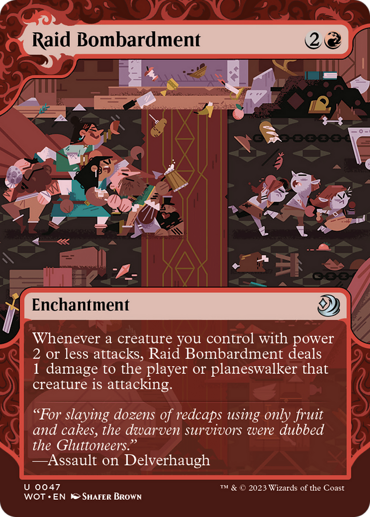 Raid Bombardment [Wilds of Eldraine: Enchanting Tales] | Cracking-Singles