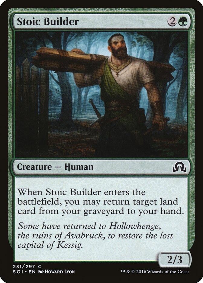 Stoic Builder [Shadows over Innistrad] | Cracking-Singles