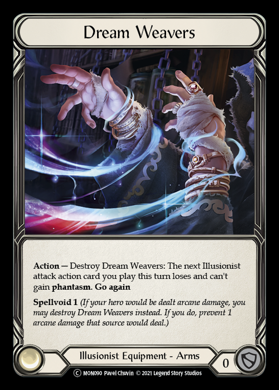 Dream Weavers (Rainbow Foil) [U-MON090-RF] Unlimited Rainbow Foil | Cracking-Singles