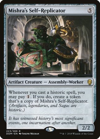 Mishra's Self-Replicator [Dominaria] | Cracking-Singles