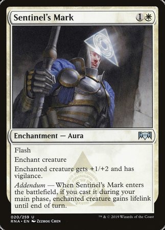 Sentinel's Mark [Ravnica Allegiance] | Cracking-Singles