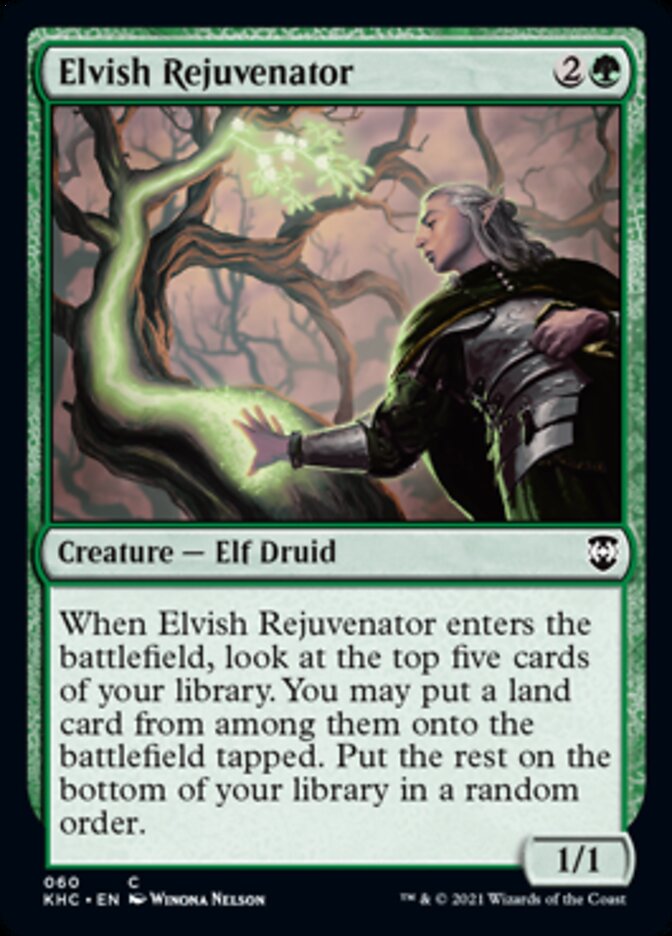 Elvish Rejuvenator [Kaldheim Commander] | Cracking-Singles