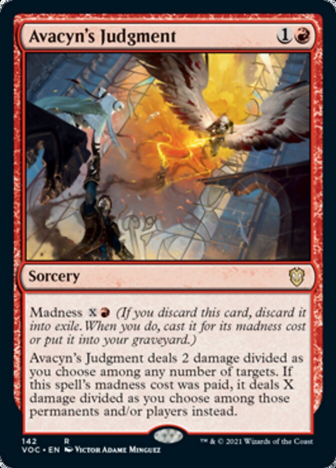 Avacyn's Judgment [Innistrad: Crimson Vow Commander] | Cracking-Singles