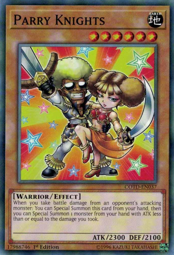 Parry Knights [COTD-EN037] Short Print | Cracking-Singles