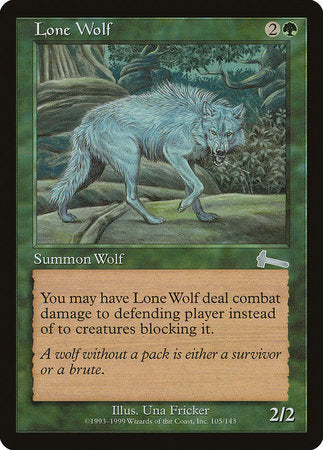 Lone Wolf [Urza's Legacy] | Cracking-Singles