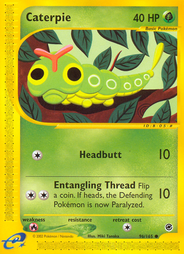 Caterpie (96/165) [Expedition: Base Set] | Cracking-Singles