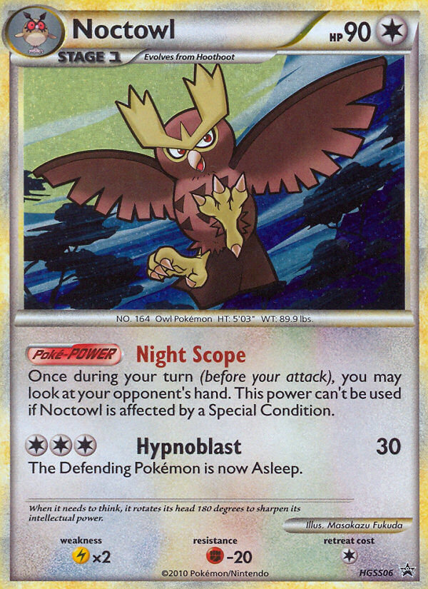 Noctowl (HGSS06) [HeartGold & SoulSilver: Black Star Promos] | Cracking-Singles