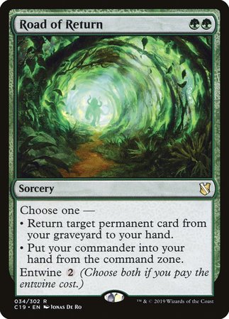 Road of Return [Commander 2019] | Cracking-Singles