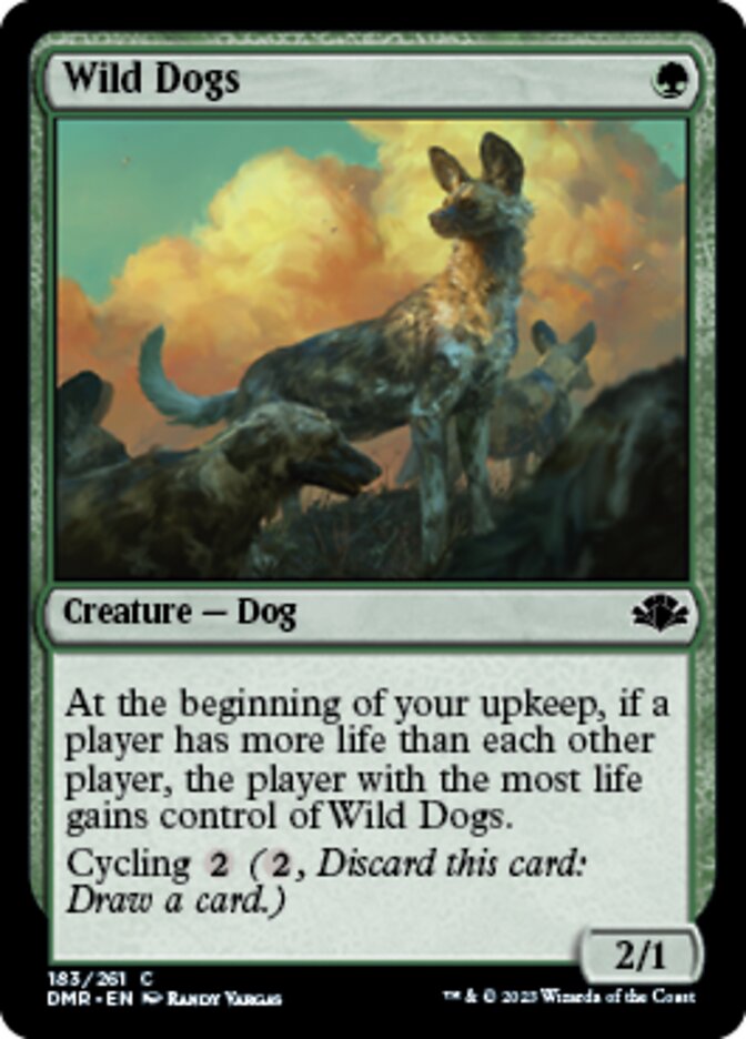 Wild Dogs [Dominaria Remastered] | Cracking-Singles