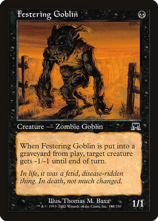 Festering Goblin [Onslaught] | Cracking-Singles