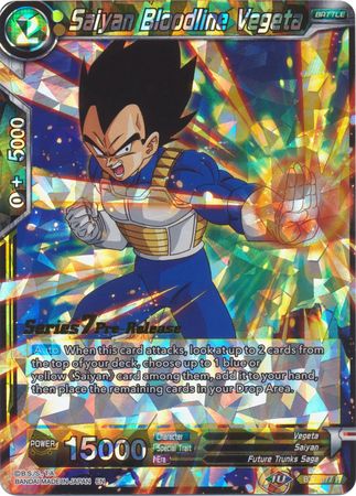 Saiyan Bloodline Vegeta [BT7-077_PR] | Cracking-Singles