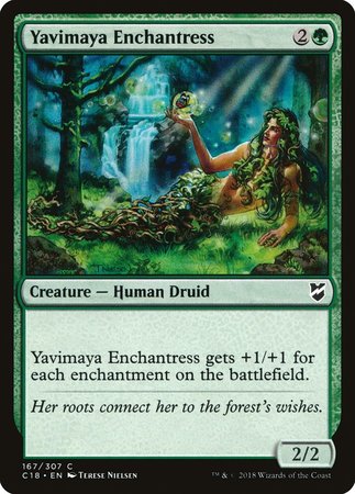 Yavimaya Enchantress [Commander 2018] | Cracking-Singles