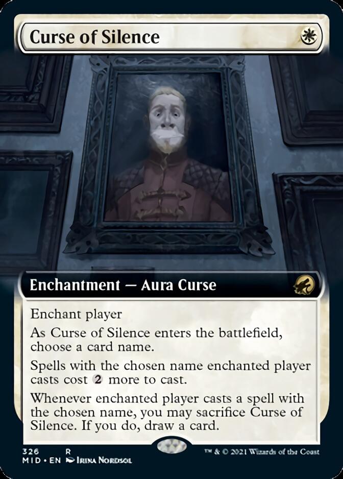 Curse of Silence (Extended) [Innistrad: Midnight Hunt] | Cracking-Singles