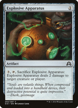 Explosive Apparatus [Shadows over Innistrad] | Cracking-Singles