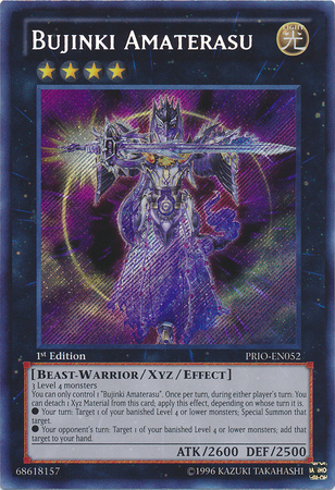 Bujinki Amaterasu [PRIO-EN052] Secret Rare | Cracking-Singles