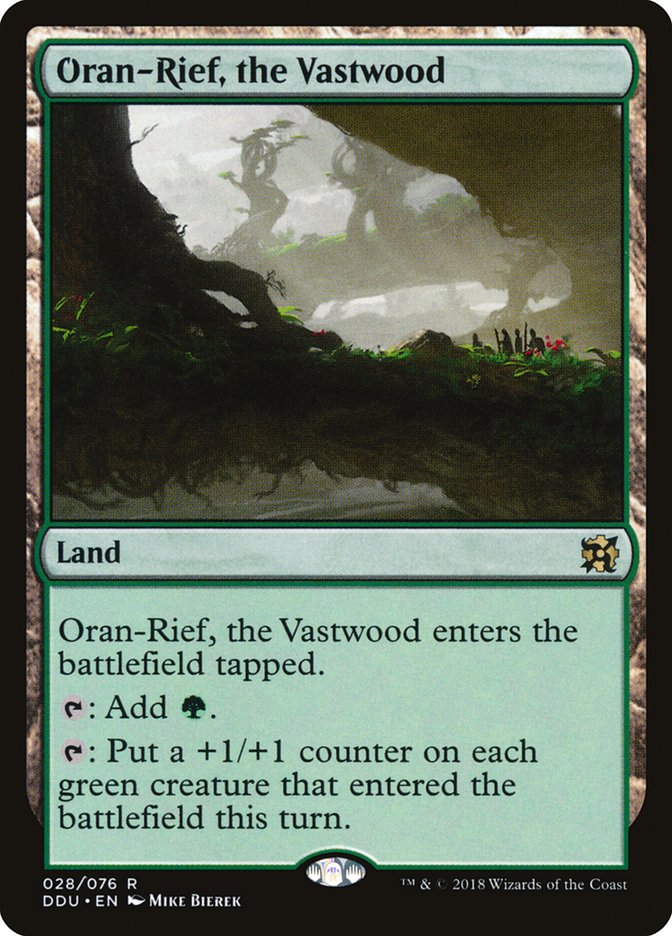 Oran-Rief, the Vastwood [Duel Decks: Elves vs. Inventors] | Cracking-Singles