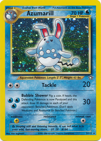 Azumarill (2/111) [Neo Genesis Unlimited] | Cracking-Singles