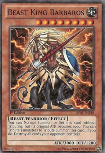 Beast King Barbaros [BP01-EN148] Starfoil Rare | Cracking-Singles