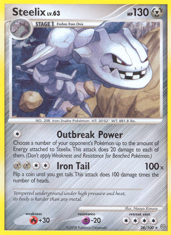 Steelix (28/100) [Diamond & Pearl: Stormfront] | Cracking-Singles