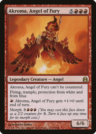 Akroma, Angel of Fury [Commander 2011] | Cracking-Singles