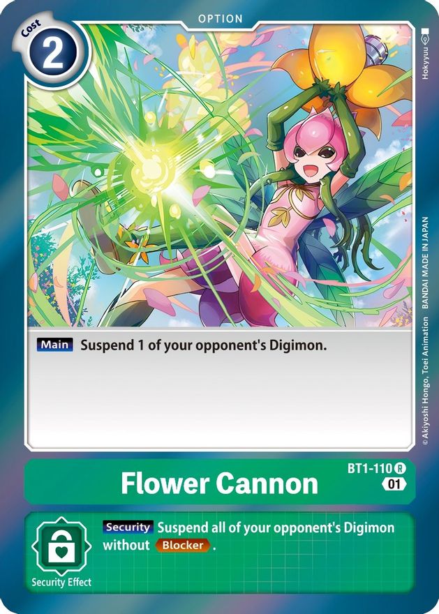 Flower Cannon [BT1-110] [Starter Deck: Ultimate Ancient Dragon] | Cracking-Singles