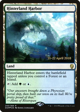 Hinterland Harbor [Dominaria Promos] | Cracking-Singles